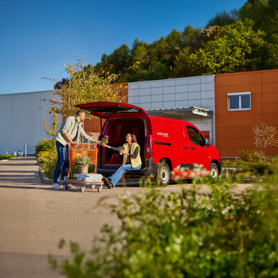 Mit stadtmobil in den Baumarkt