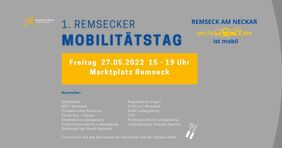 Erster Mobilitätstag der Stadt Remseck am Neckar