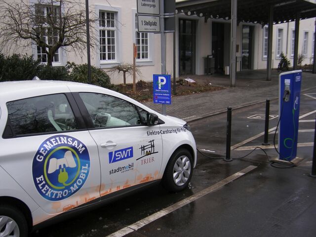 Renault Zoe Rathaus Trier