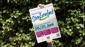 Straßenfest Remshalden mit stadtmobil Infostand