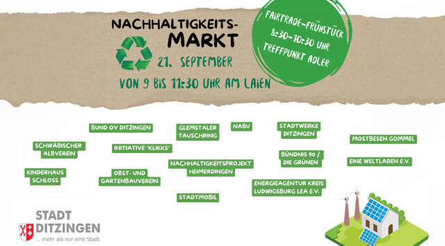 Nachhaltigkeitsmarkt Ditzingen