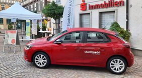 stadtmobil Infostand am 21.09. in Winnenden