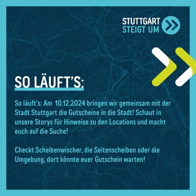 Schnitzeljagt - Carsharing Challenge der Stadt Stuttgart