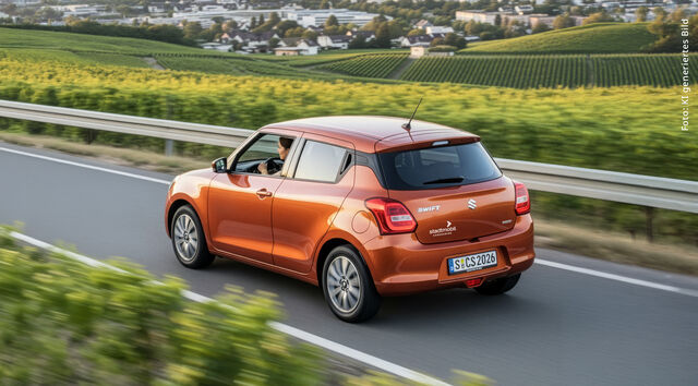 Neu in der Flotte: Suzuki Swift