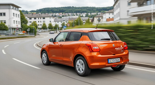 Neu in der Flotte: Suzuki Swift