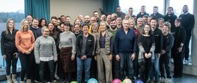 stadtmobil Karlsruhe-Team feiert 30 Jahre stadtmobil Karlsruhe