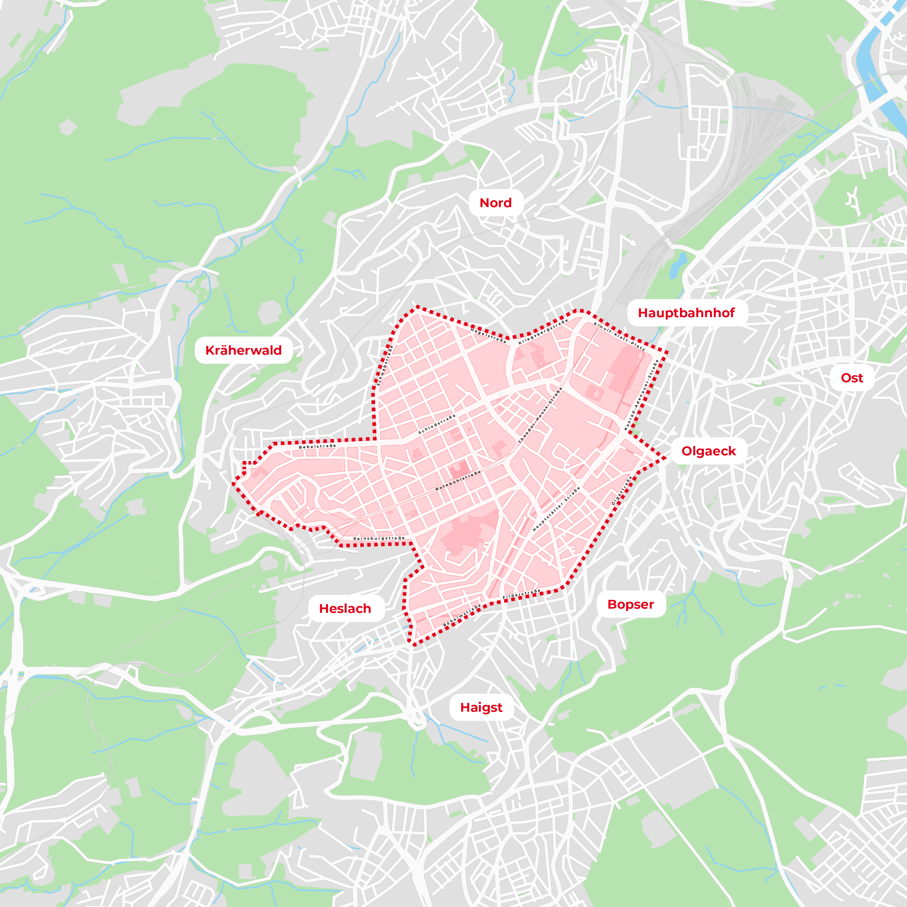 Zonen-Karte